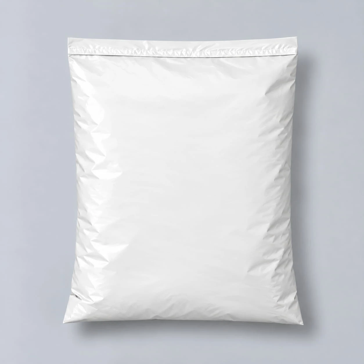 Bolsas de envío personalizadas blanca a 1 cara - Vista 2