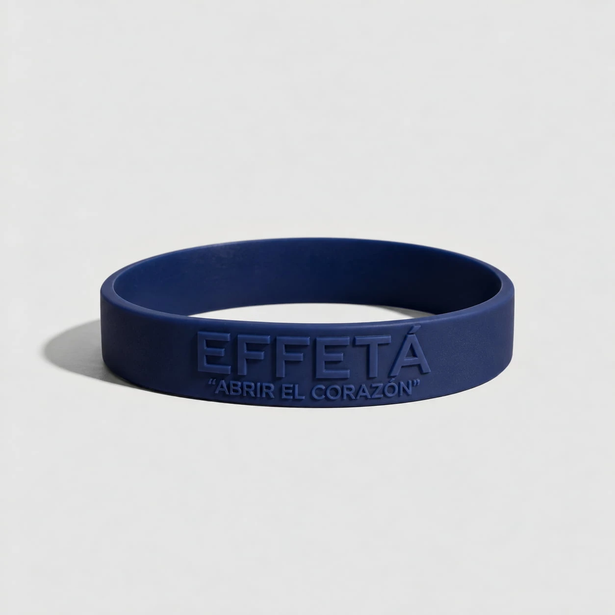 Pulsera de silicona personalizadas sobre relieve personalizado con logo de empresa - Wyapromo