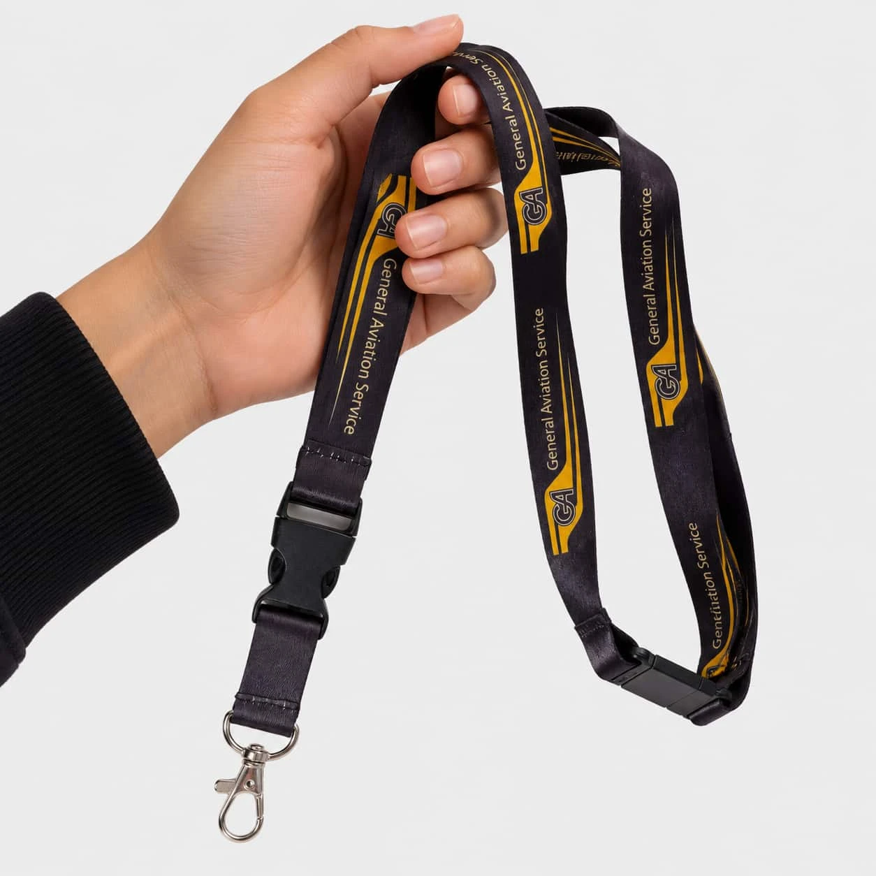 Lanyards personalizados con cierre de seguridad y delantero - Vista 4