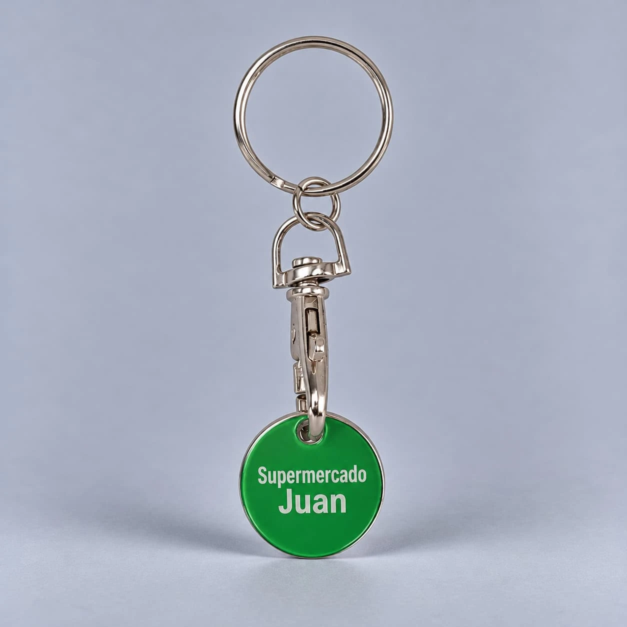 Llaveros moneda personalizados personalizado con logo - Producto promocional para empresas y eventos