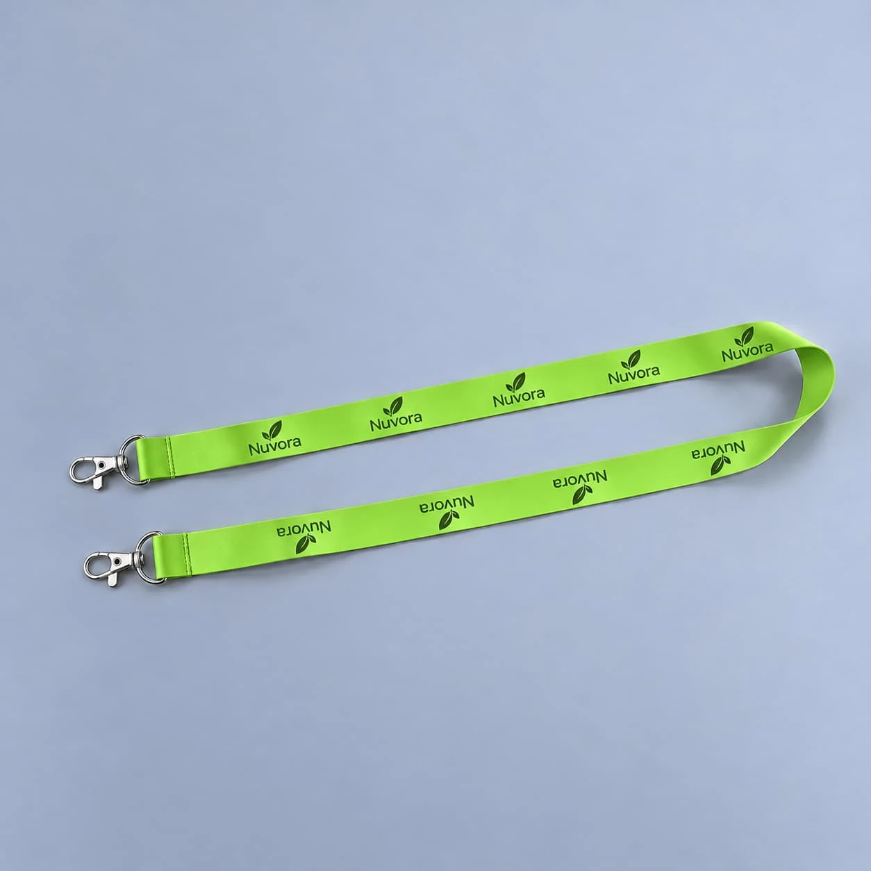 Lanyards personalizados con dos mosquetones personalizado con logo - Producto promocional para empresas y eventos