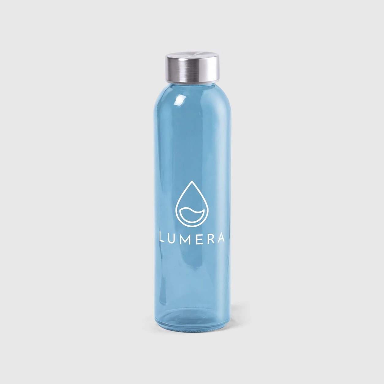 Botellas de cristal personalizadas con logo de empresa - Wyapromo