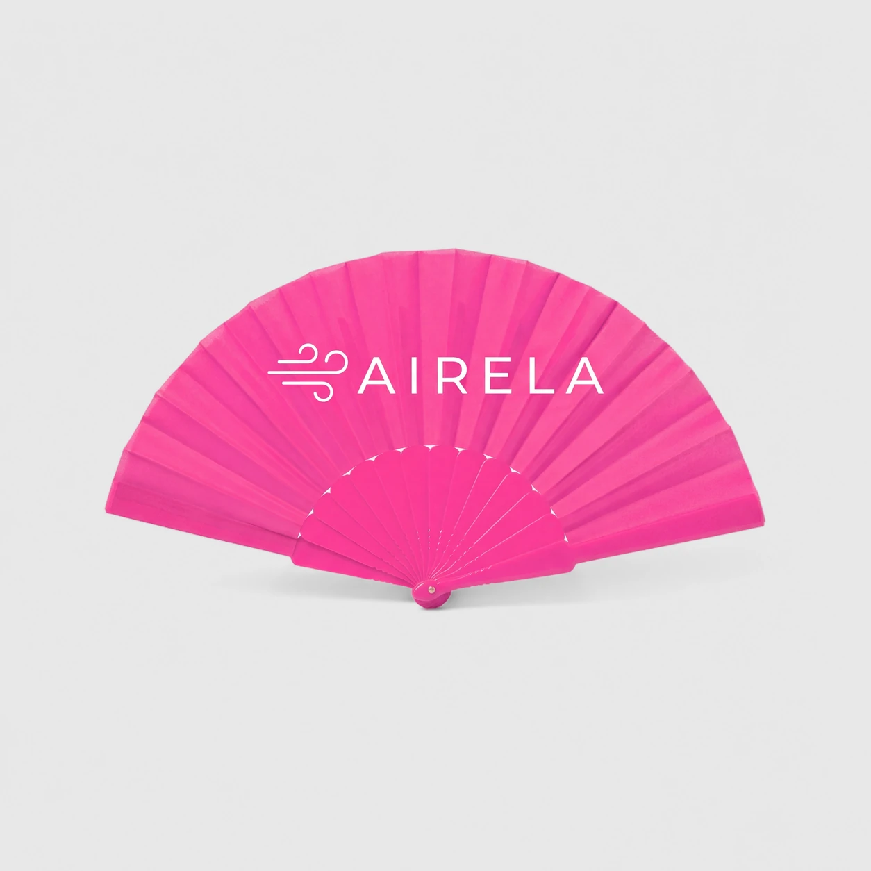 Abanicos de tela personalizados personalizado con logo - Producto promocional para empresas y eventos