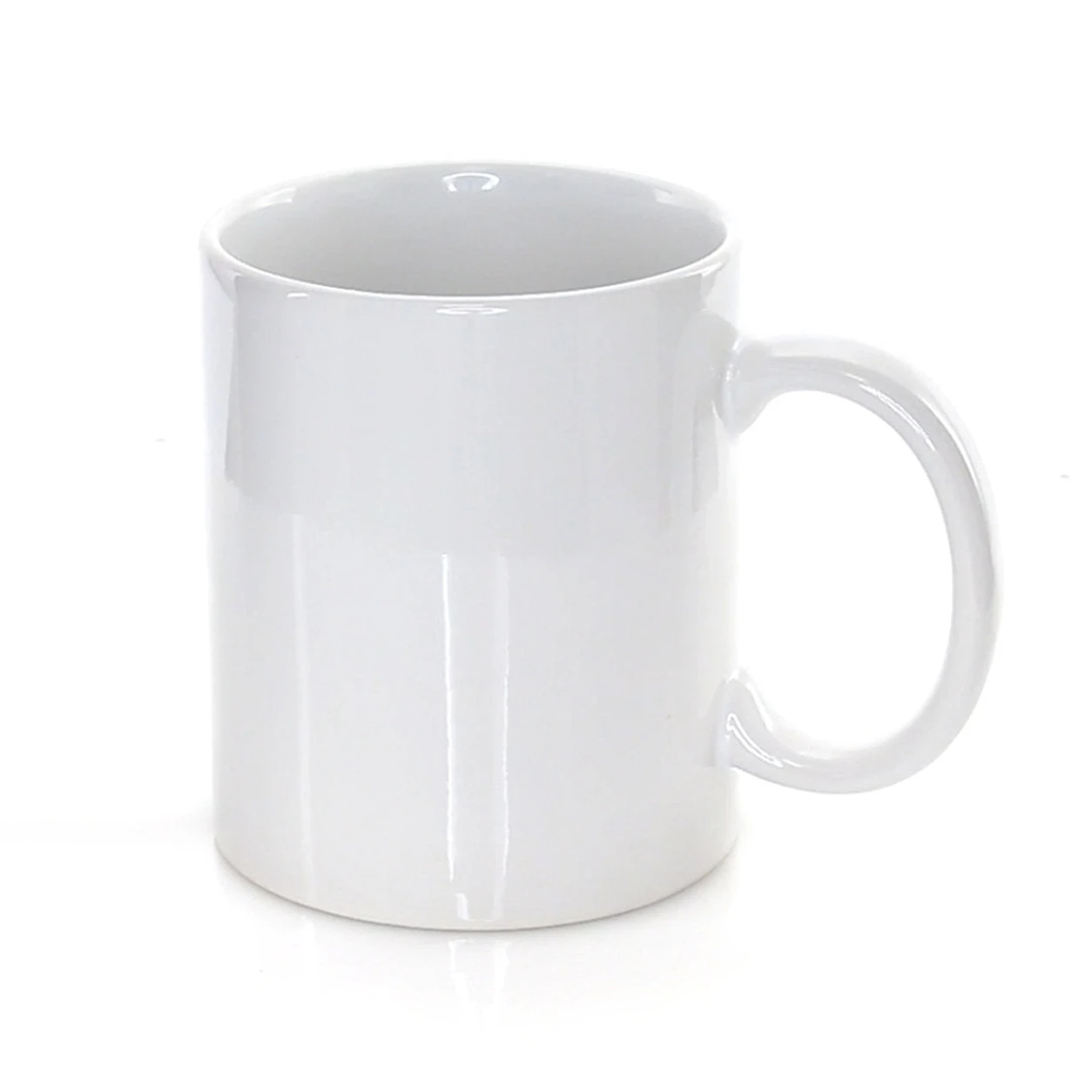 Taza blanca personalizada a todo color - Vista 2