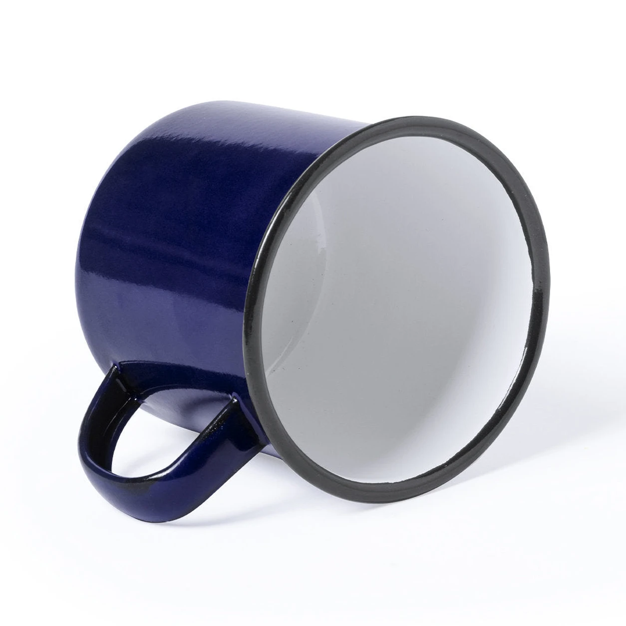 Taza metálica vintage personalizada - Vista 2