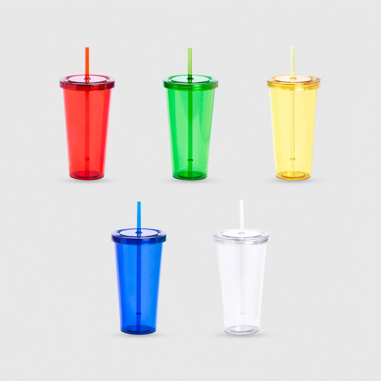 Vaso con tapa y pajita personalizado de 750 ml - Vista 3