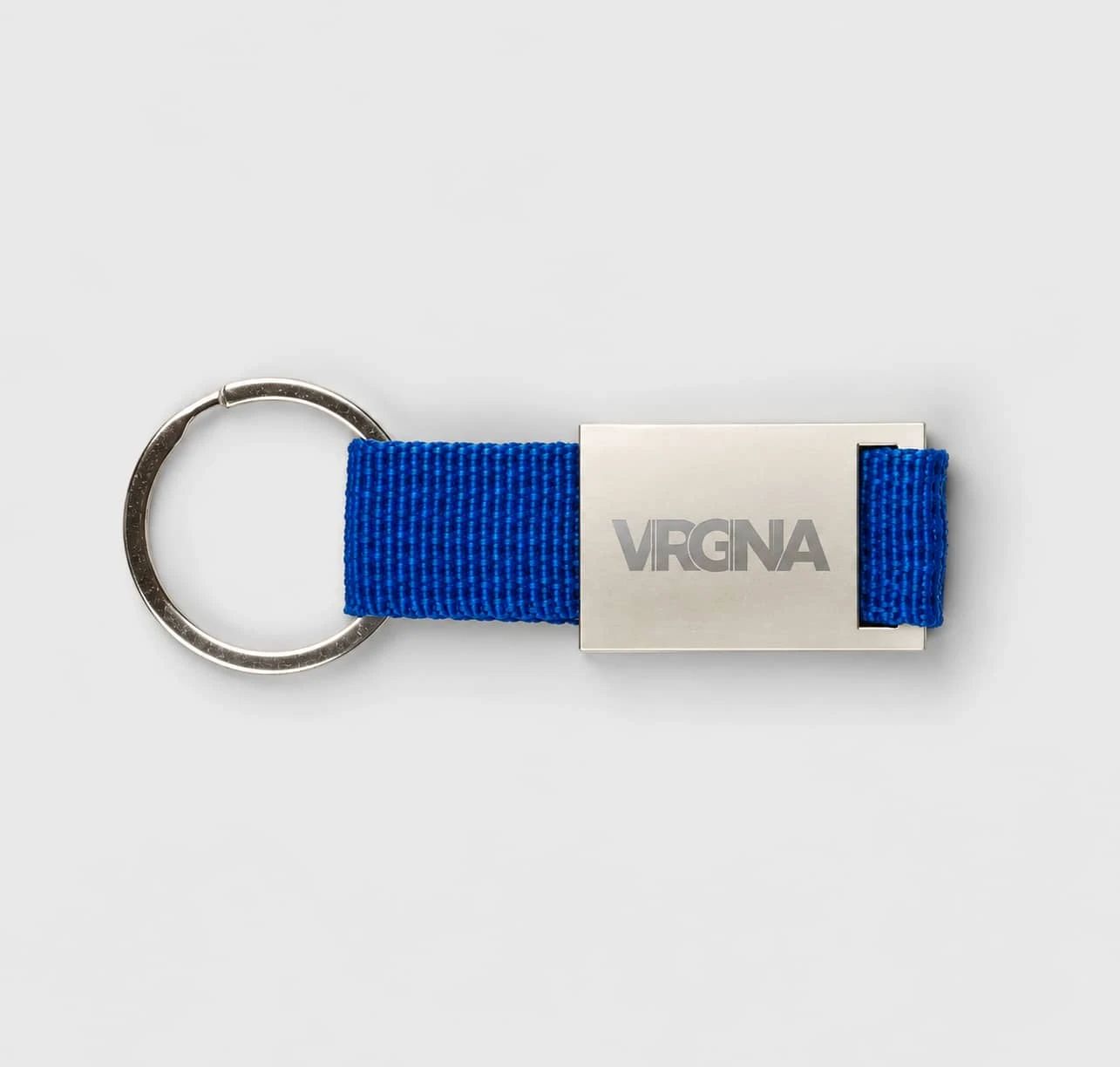 Llaveros personalizados de metal grabado personalizado con logo de empresa - Wyapromo