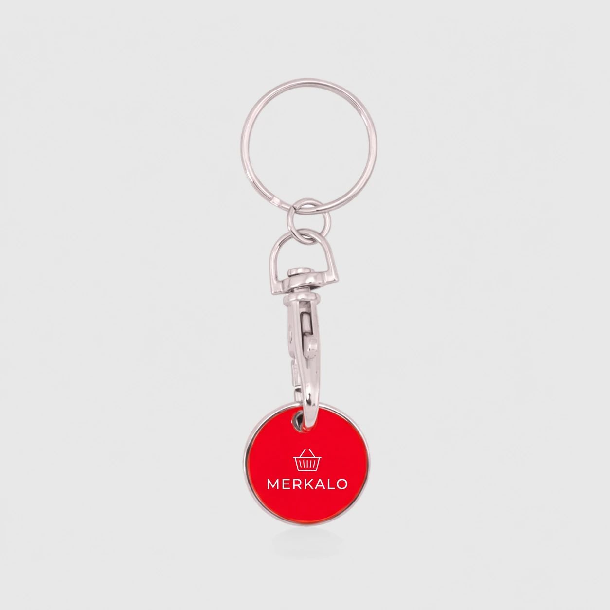 Llaveros moneda personalizados personalizado con logo - Producto promocional para empresas y eventos