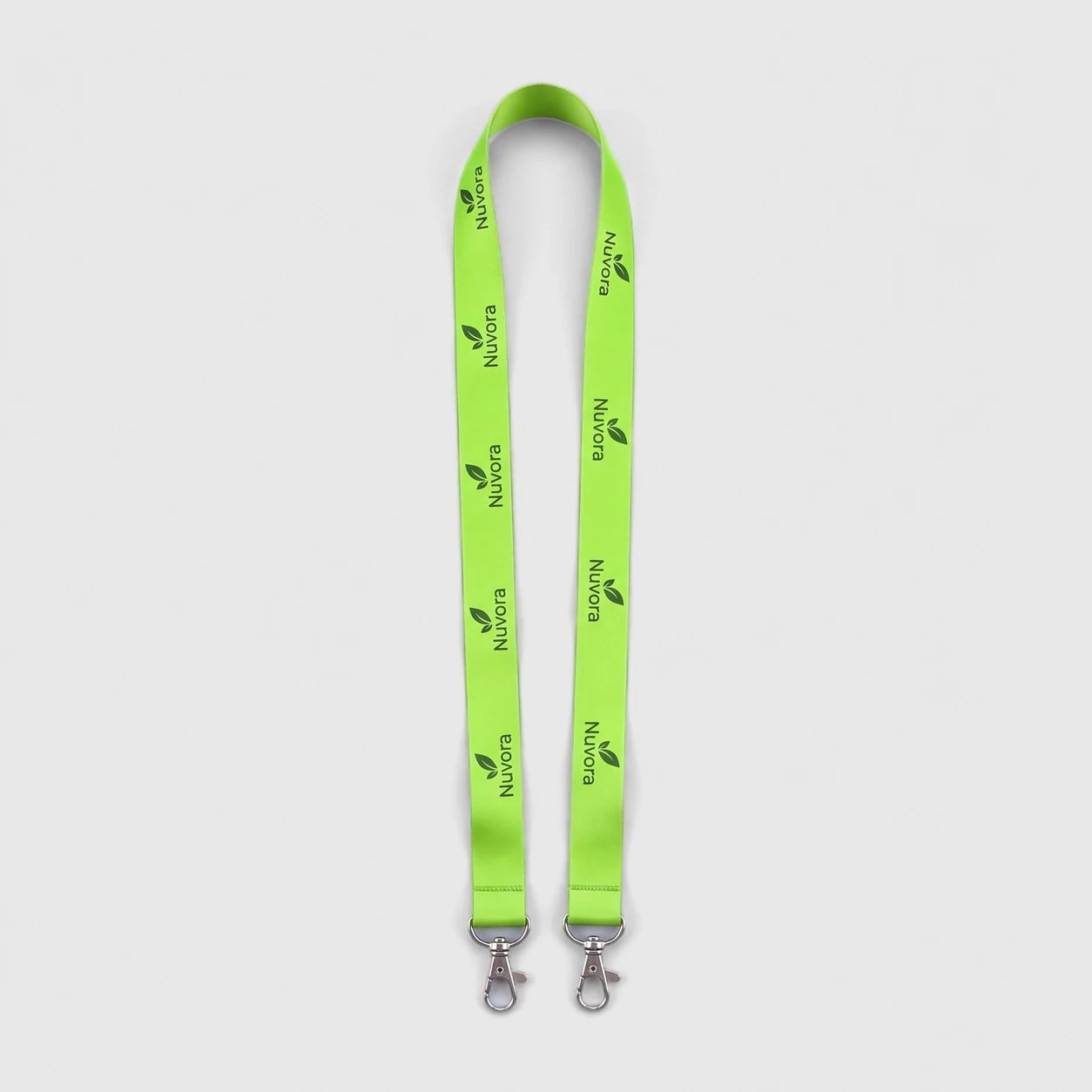 Lanyards personalizados con dos mosquetones personalizado con logo - Producto promocional para empresas y eventos