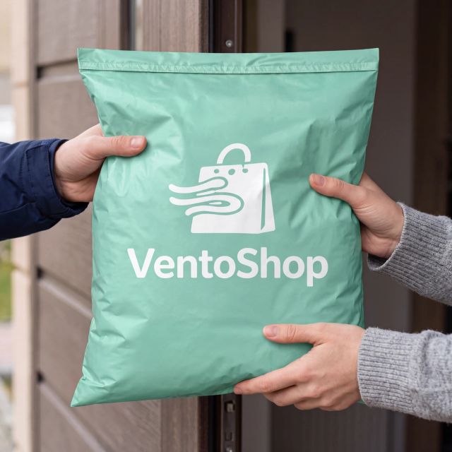 Bolsas de envío personalizadas a 1 cara - Vista 3