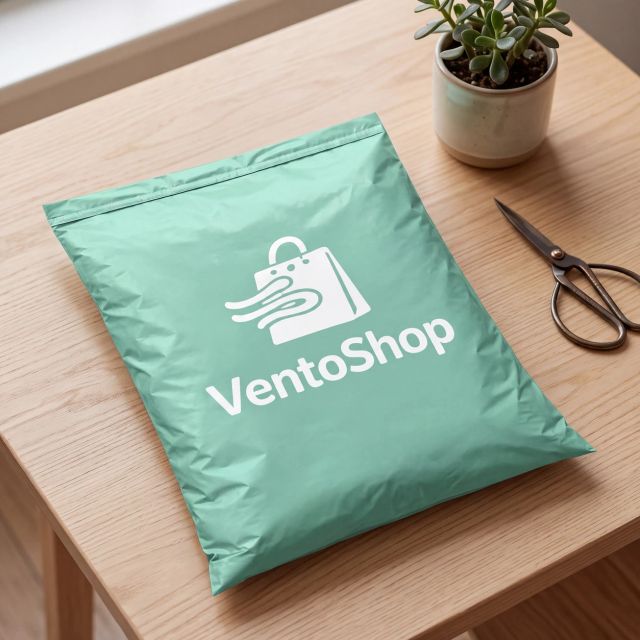 Bolsas de envío personalizadas a 1 cara - Vista 4