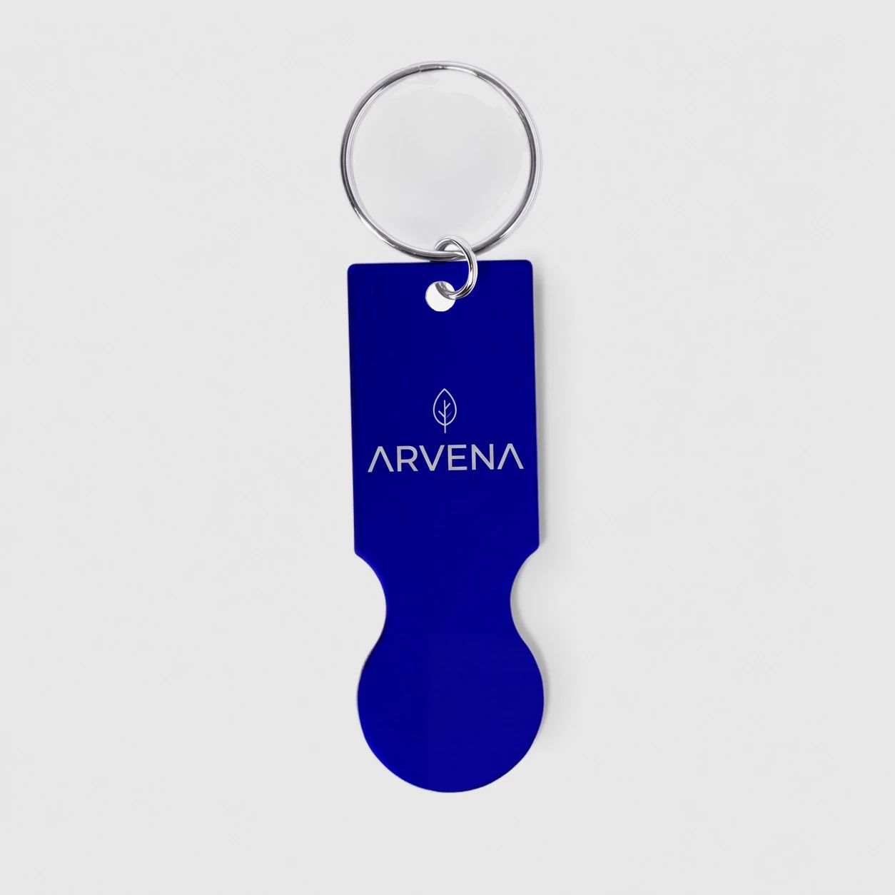 Llaveros moneda de aluminio personalizados personalizado con logo - Producto promocional para empresas y eventos