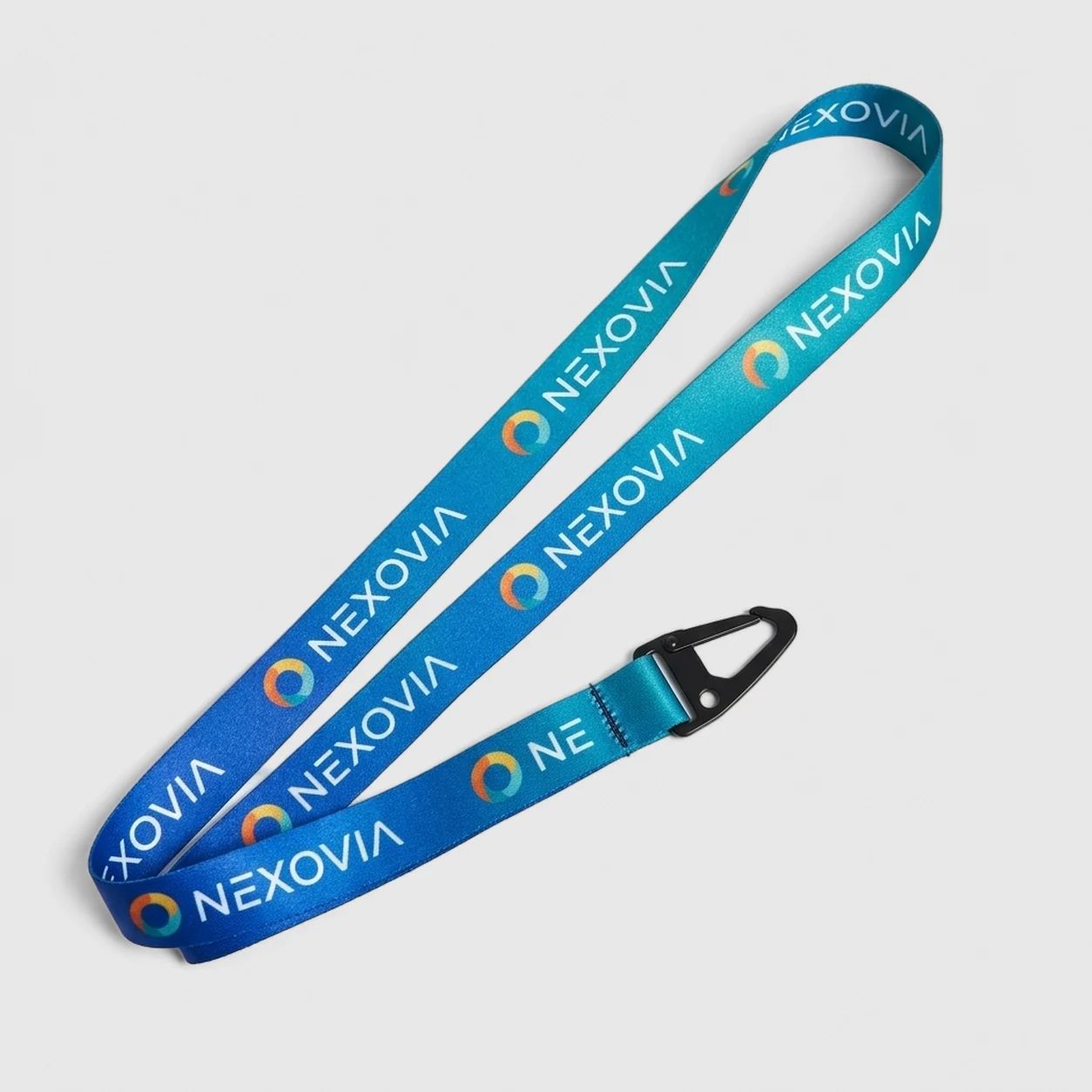 Lanyards personalizados con mosquetón pico de águila y logo de empresa - Wyapromo