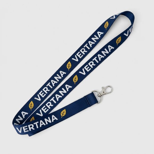 Lanyards bordados personalizados con logo tejido de empresa - Wyapromo
