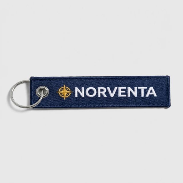 Llaveros personalizados bordados con logo de empresa - Wyapromo