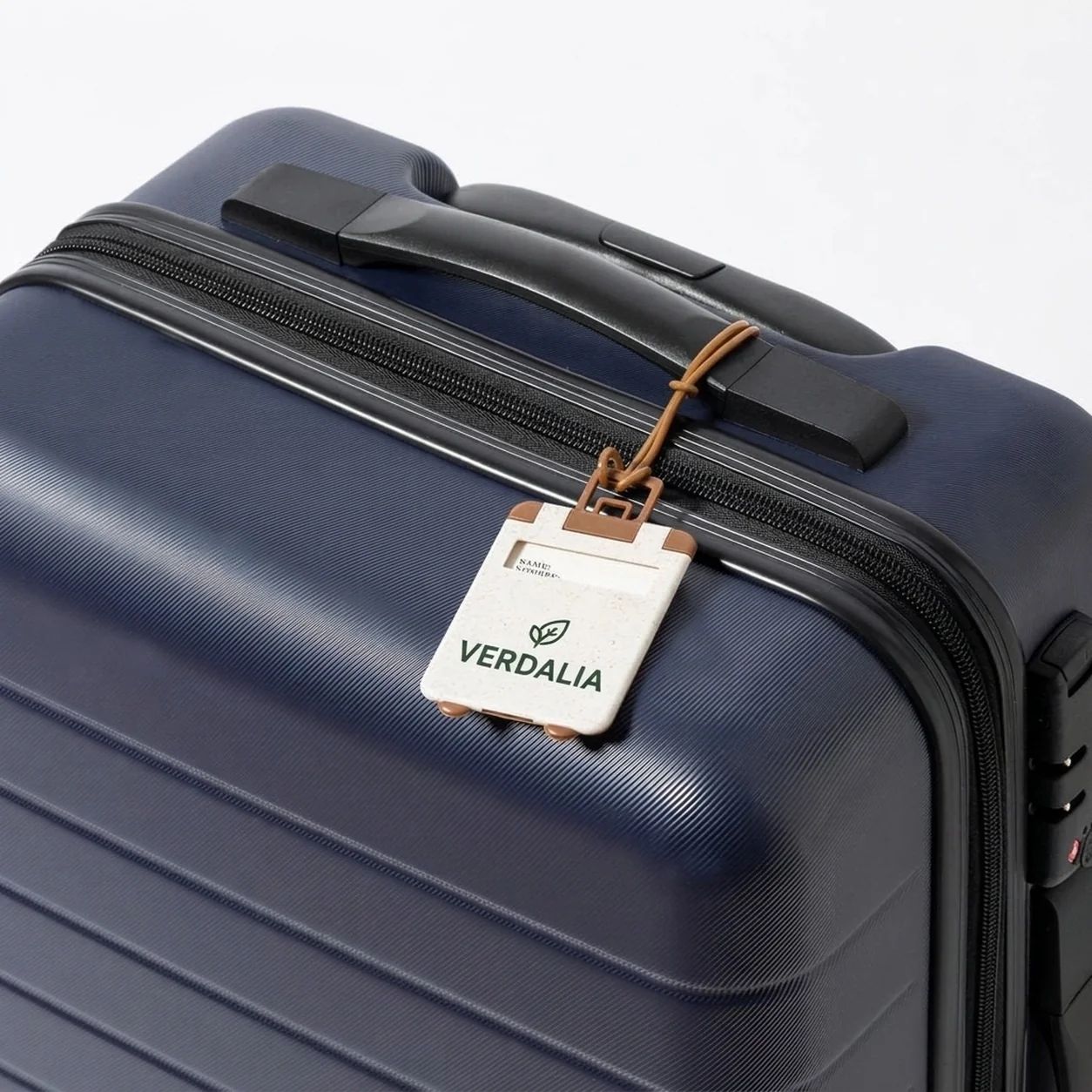 Identificadores de maleta personalizados de paja de trigo - Vista 2