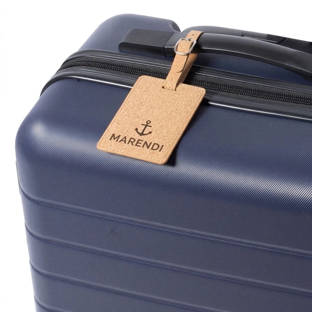 Identificadores de maleta personalizados de corcho - Vista 2