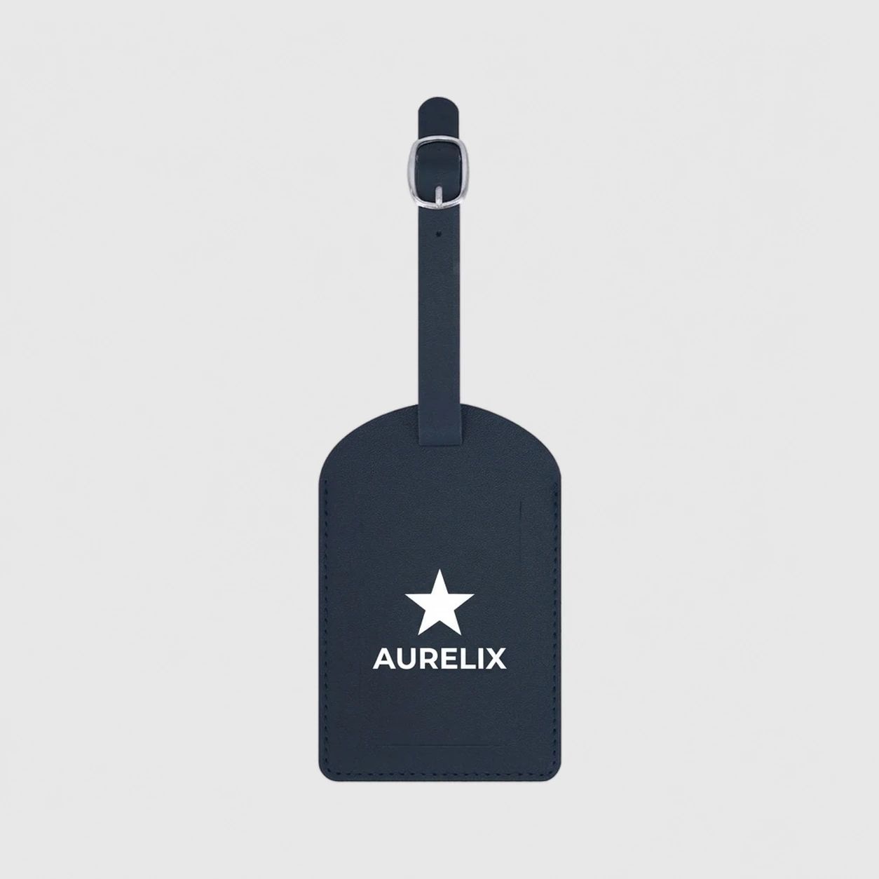 Identificadores de maleta personalizados de piel sintética reciclada - Wyapromo