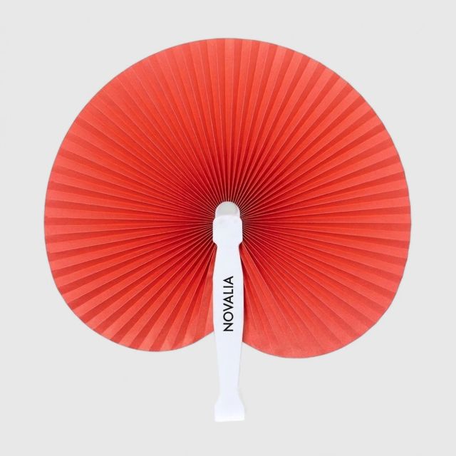 Abanicos de papel personalizados - Wyapromo