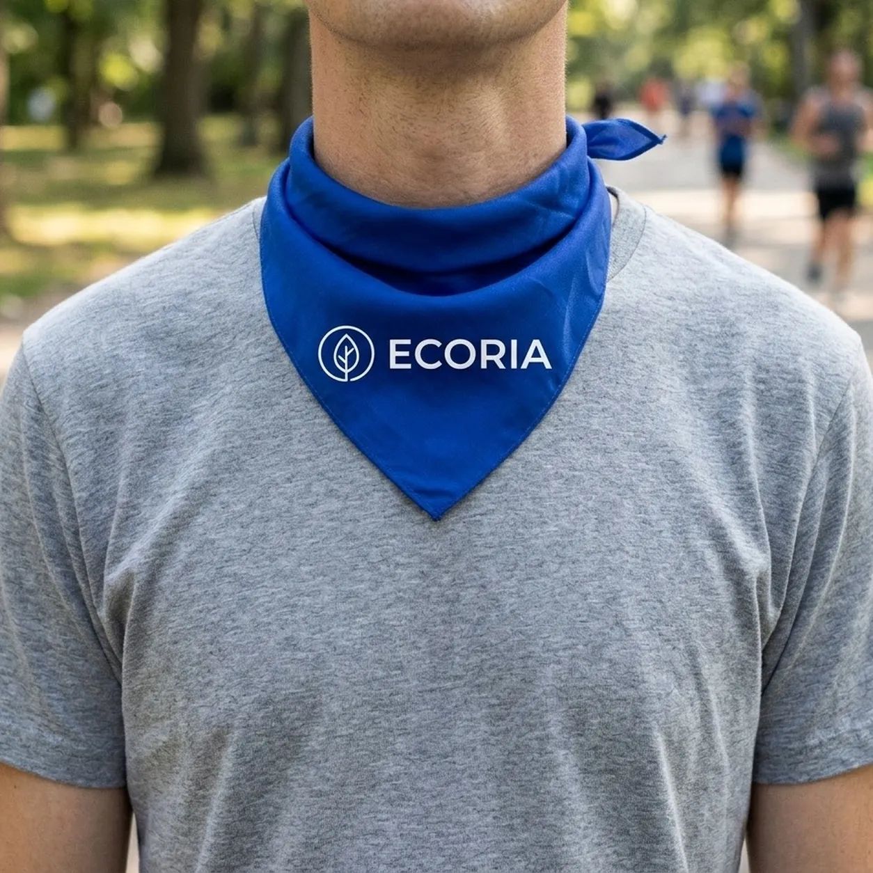 Pañoletas personalizadas de poliéster reciclado - Vista 2